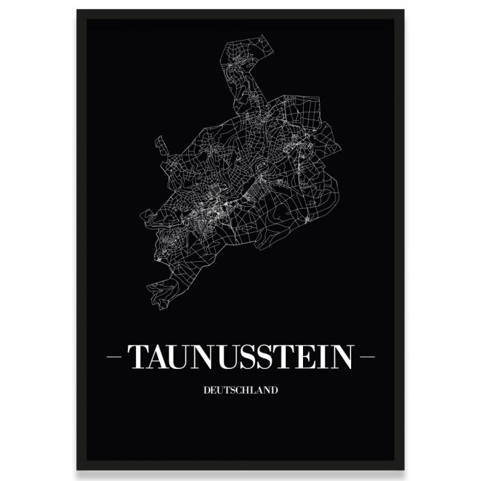Taunusstein Stadtposter Rahmen