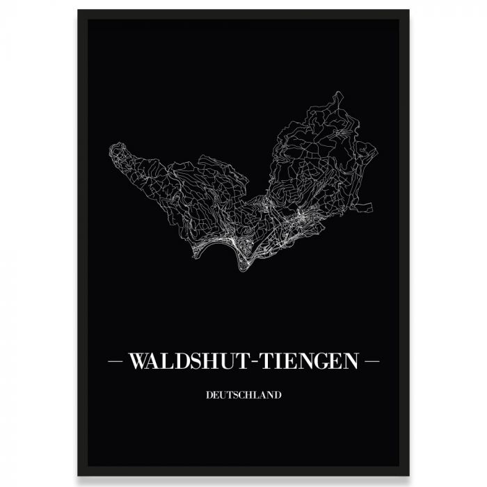 Stadtposter Waldshut-Tiengen Stadtplan