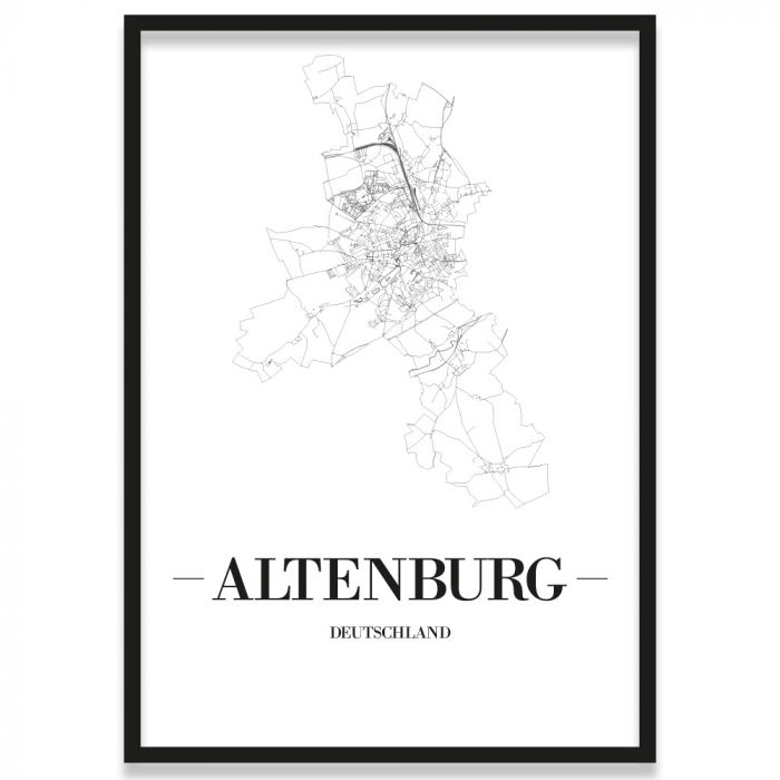 Stadtposter Altenburg