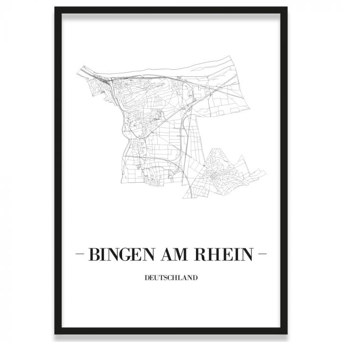 Stadtposter Bingen am Rhein