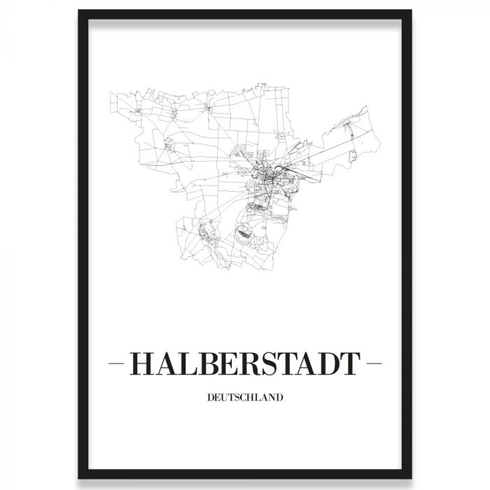 Stadtposter Halberstadt