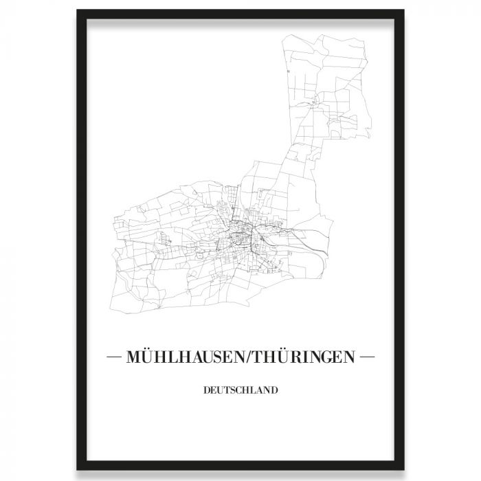 Stadtposter Mühlhausen