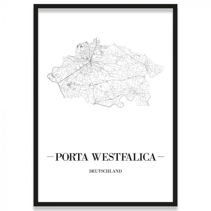 Stadtposter Porta Westfalica