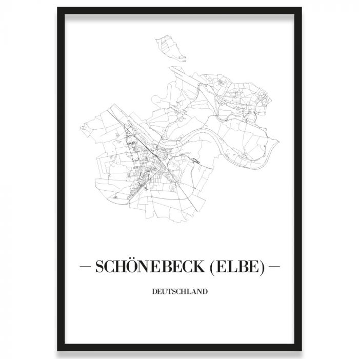 Stadtposter Schönebeck (Elbe)