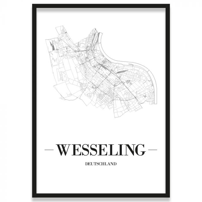 Stadtposter Wesseling