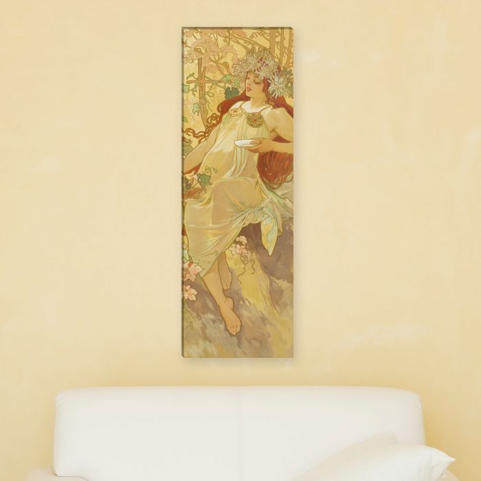 Alfons Mucha - Jahreziet Herbst