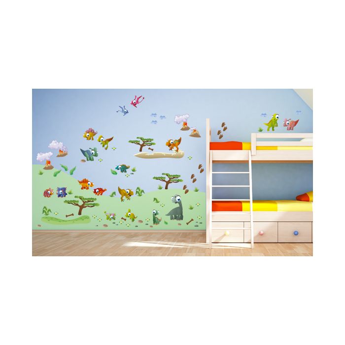 Wandsticker Mega Set - Dinosaurier