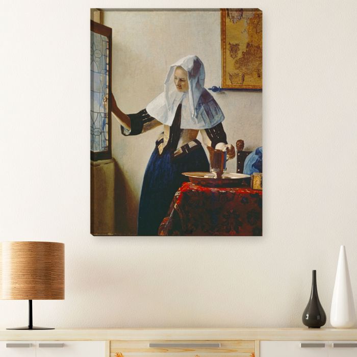 Junge frau mit wasserkrug Jan Vermeer