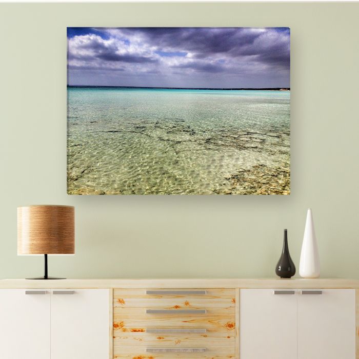 Leinwandbild Sand