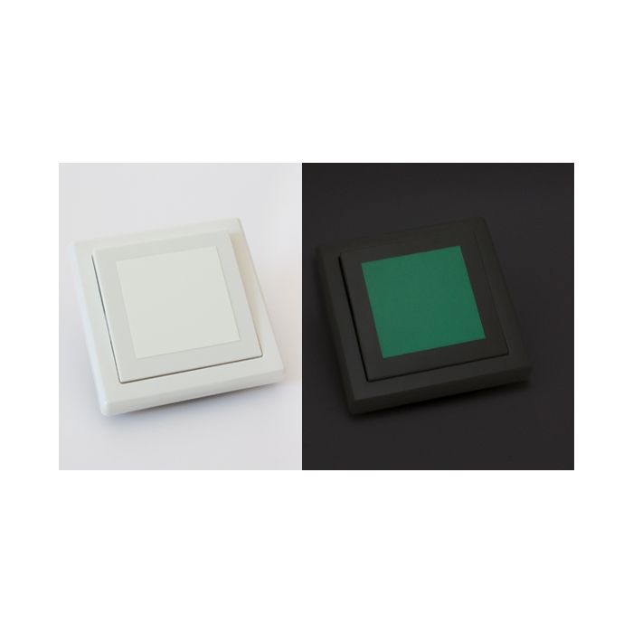 Leuchtaufkleber für Lichtschalter - Quadrate