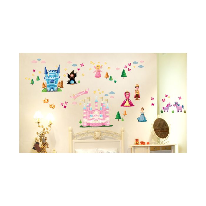 Wandsticker Mega Set - Prinzessin