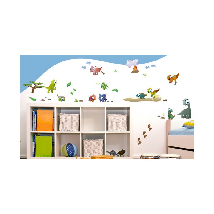 Wandsticker Set XL - Dinosaurier