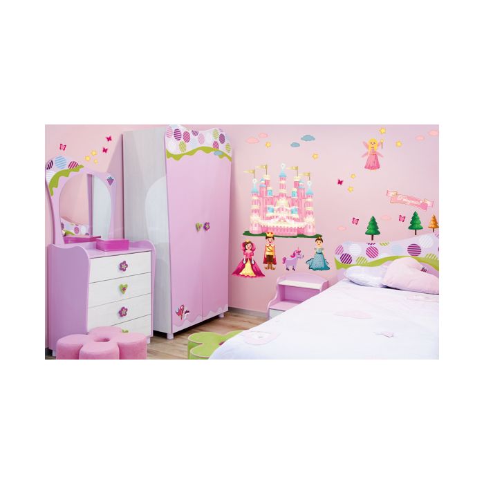 Wandsticker Set XL - Prinzessin