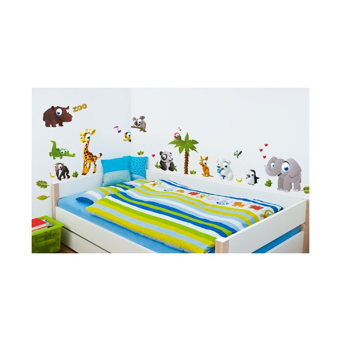 Wandsticker Set XL - Zoo
