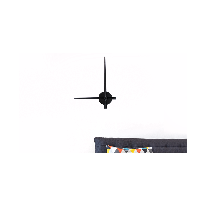 Wandtattoo Uhr - Awesome Numbers