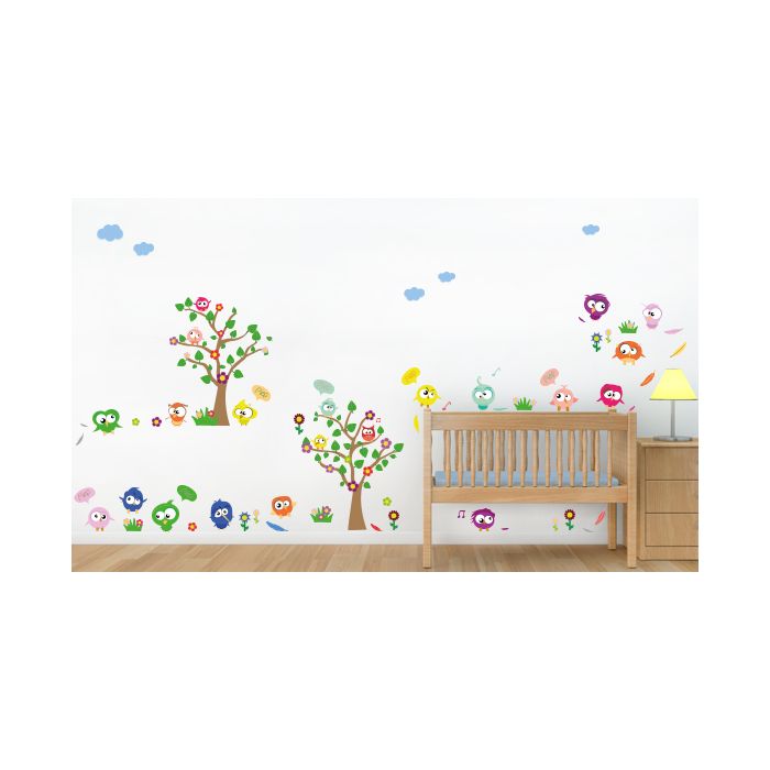 Crazy-Birds-Wandsticker-Mega-Set