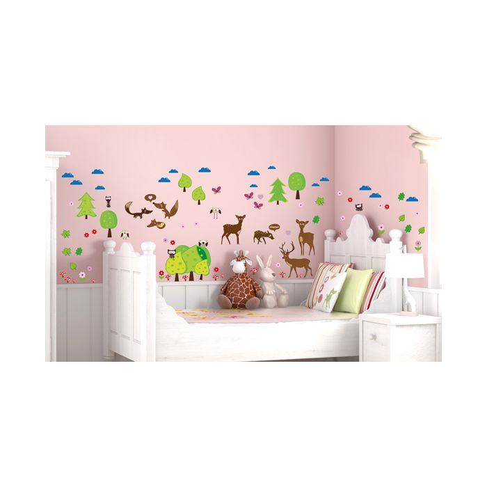Wandsticker Mega Set - Waldtiere