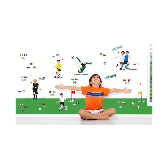 Wandsticker Set XL - Fußball WM