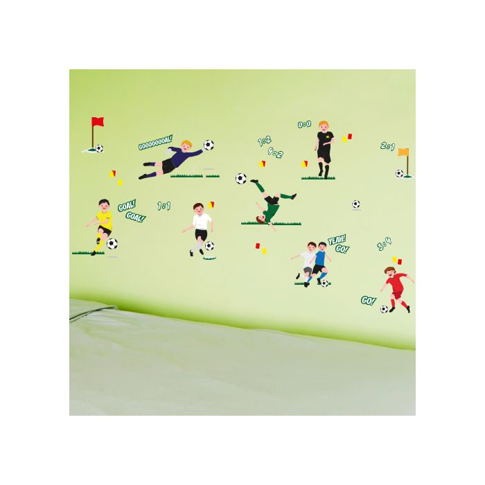 Wandsticker Set A4 - Fußball WM