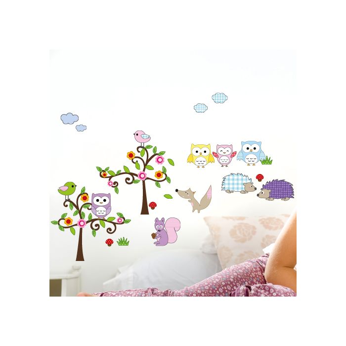 Wandsticker Eule