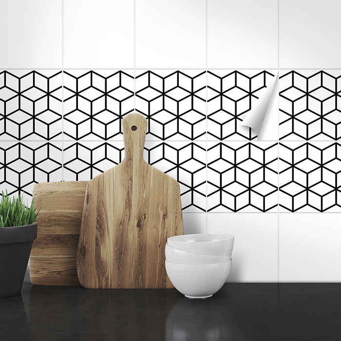 Musterfliesen Cubes