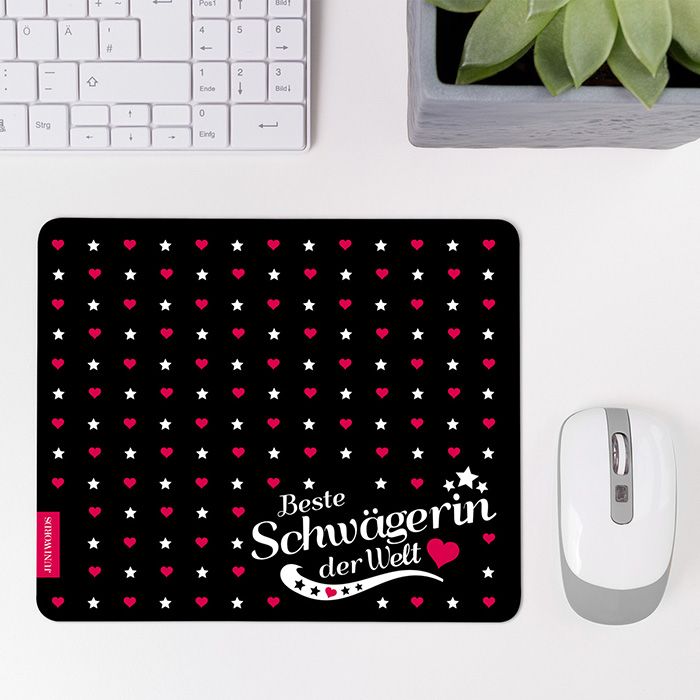 Mousepad Beste Schwägerin - Motiv 1