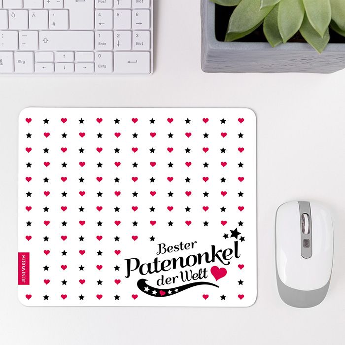 Mousepad Bester Patenonkel - Motiv 2