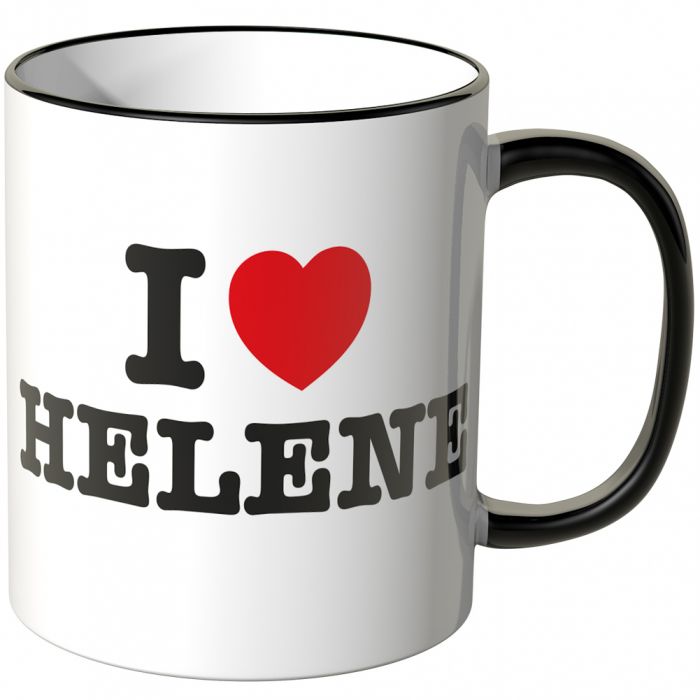 JUNIWORDS Tasse I LOVE HELENE