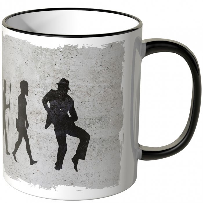 JUNIWORDS Tasse Evolution Tänzer