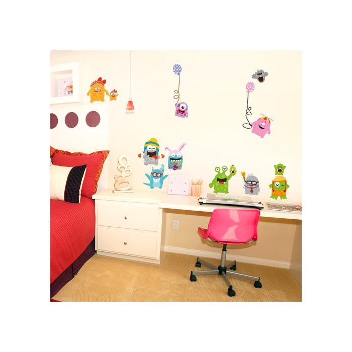 Wandsticker Monster