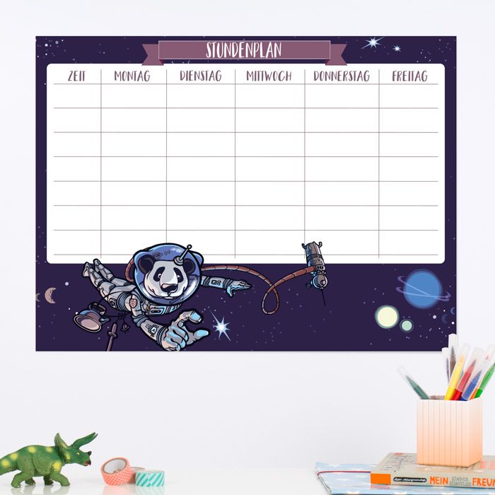 Astronaut Stundenplan