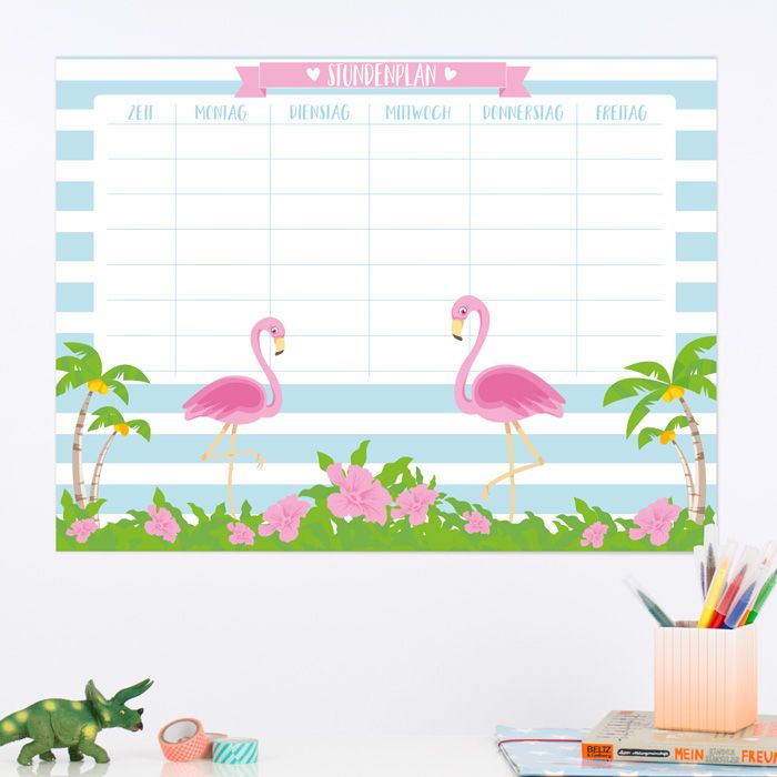 Stundenplan Flamingos